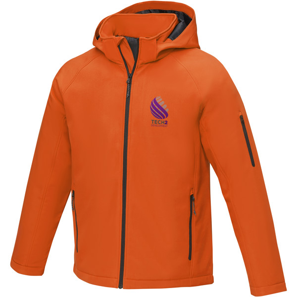Giacca softshell imbottita da uomo Notus - Arancione / S