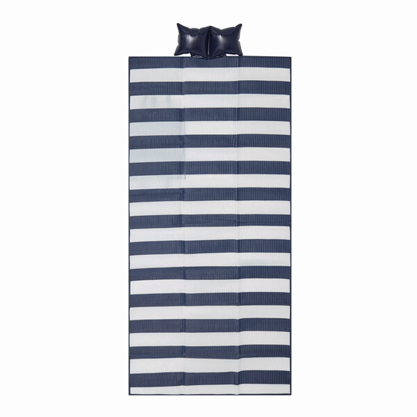 Maritime Beach Mat Marina - Blue / White