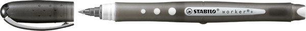 STABILO worker + colorful Rollerball, schwarz