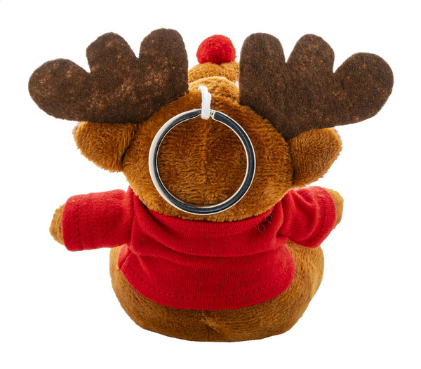 Plüsch-Weihnachtsrentier-Schlüsselanhänger Julren