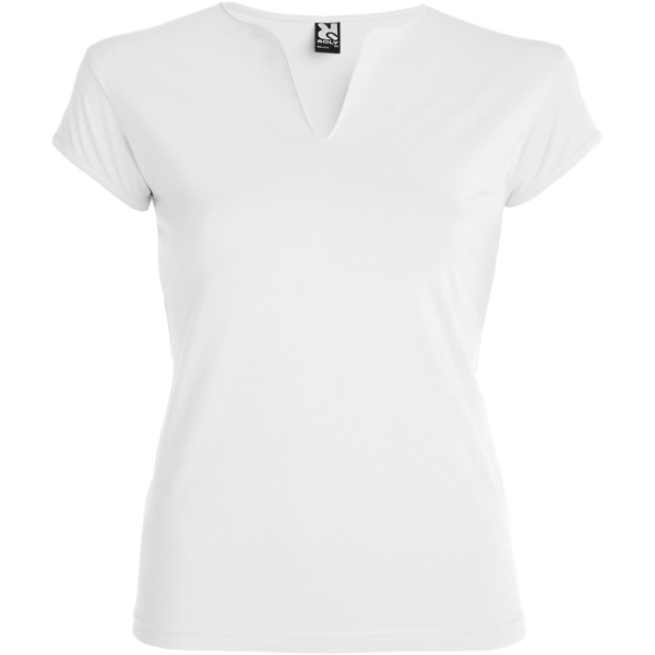 Belice short sleeve women's t-shirt - White / 2XL