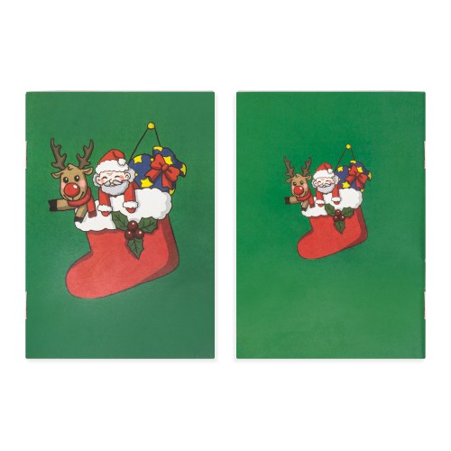 SET OF 20 CHRISTMAS NOTEBOOKS “ARTIKUM”