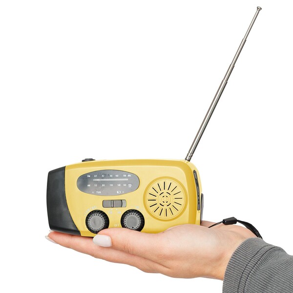 Emergency radio Solan - yellow