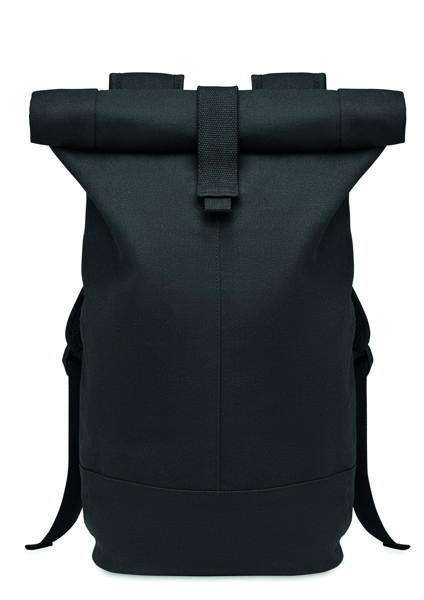 Zurich Roll backpack, 340 g/m² canvas, RPET lining