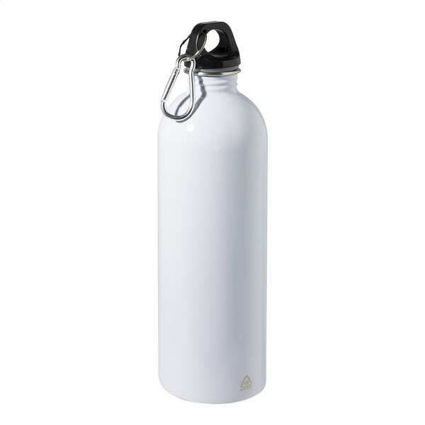 Recycled Stainless Steel Bottle Ressuto XL - White