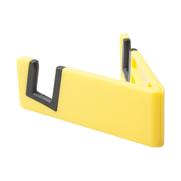 Suport telefon mobil Plassi - Galben / Negru