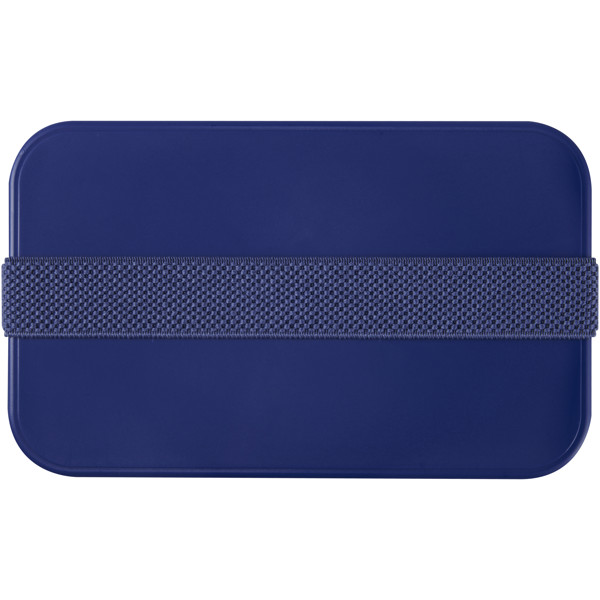 Lunch box MIYO 700 ml à un bloc - Bleu / Bleu