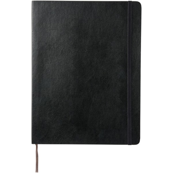 Classic XL soft cover notebook - plain - Solid Black