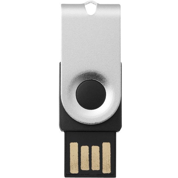 Mini clé USB - Argent / Noir / 8GB