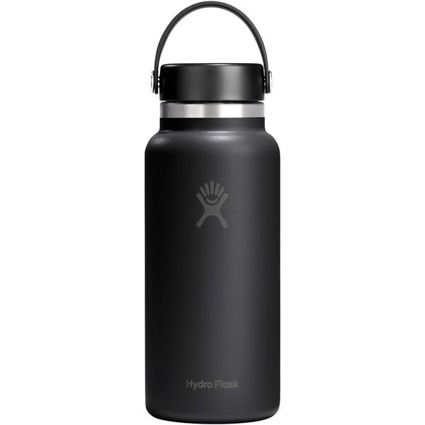 Hydro Flask Wide Mouth 946 ml insulated stainless steel water bottle - Black