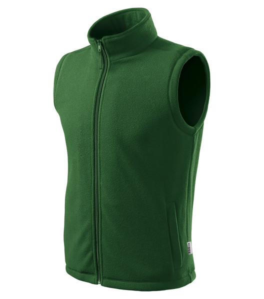 Fleece Vesta Unisex Rimeck® Next - Lahvově Zelená / XL