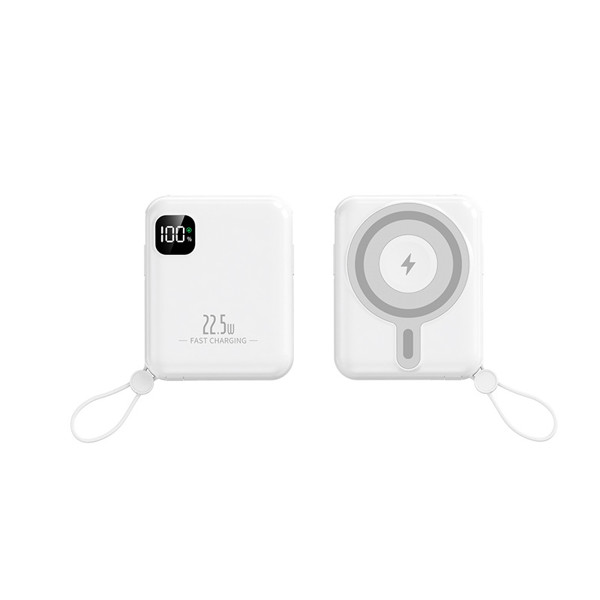 Magsafe multifunctional power bank 10000mAh - WHITE