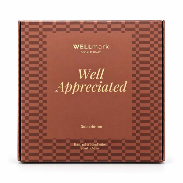 Set regalo Wellmark Quite Rebellion con sapone per le mani da 70 ml e crema per le mani da 70 ml