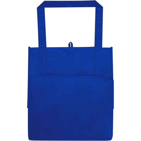 Sac shopping Liberty non tissé recyclé GRS avec fond rigide de 29L - Bleu royal