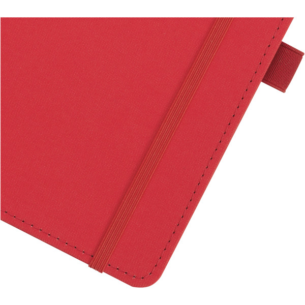 Bloco de notas de capa dura de plástico oceânico Thalaasa - Vermelho