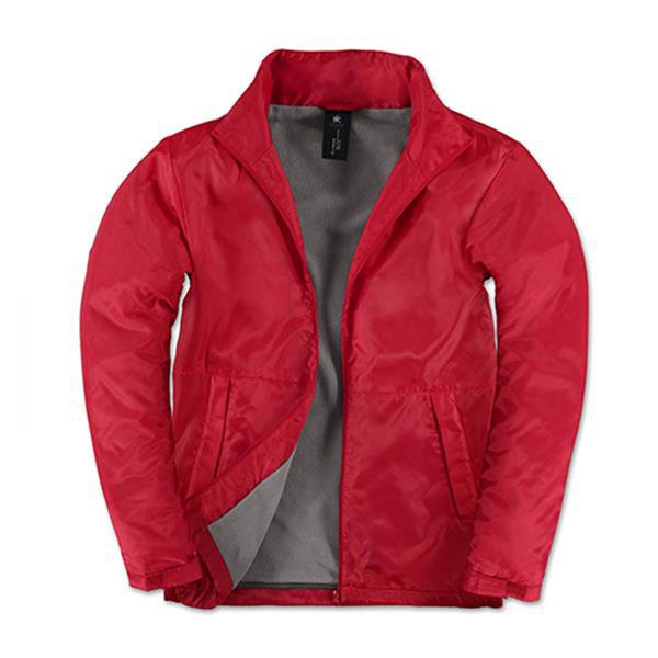 Casaco B&C Multi-Active Men - Poliéster 210T Taffeta - Cinza Escuro / L