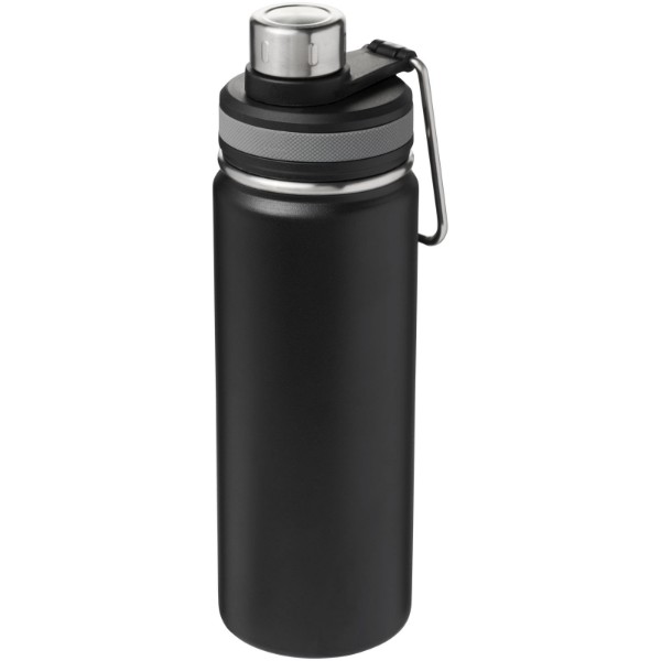 Gessi 590 ml copper vacuum insulated sport bottle - Solid Black