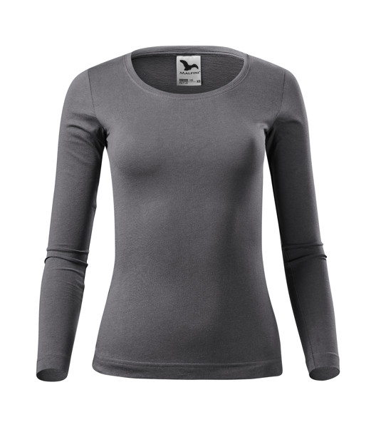 Triko Dámské Malfini® Fit-T Ls - Ocelově Šedá / XS