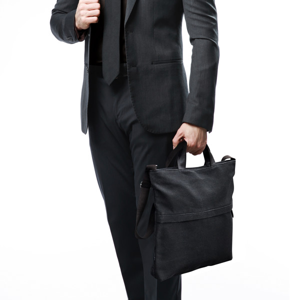 Besace canvas390g URBAN - NOIR