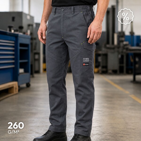 Calças de Trabalho - Worker Pro - Branco