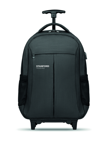 Trolley backpack in 360D Stockholm Trolley