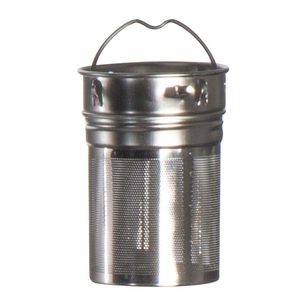 Glass bottle with bamboo