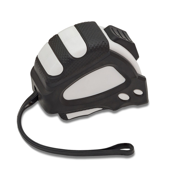 5 m Deft tape measure - White / Black