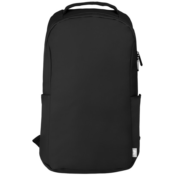 Malmö - Sac à dos recyclé imperméable - Noir / Transfert de chaleur