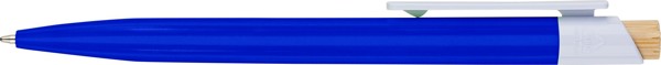 Recycled ABS ballpen Zian - wit