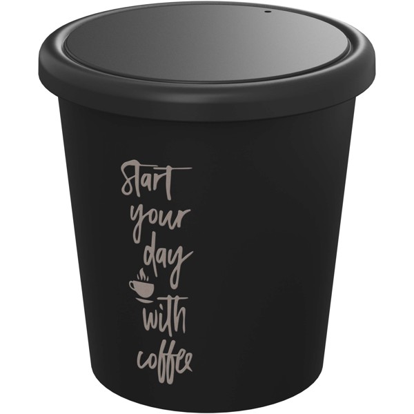 Americano® Piccolo 100 ml pohár s viečkom - Čierna