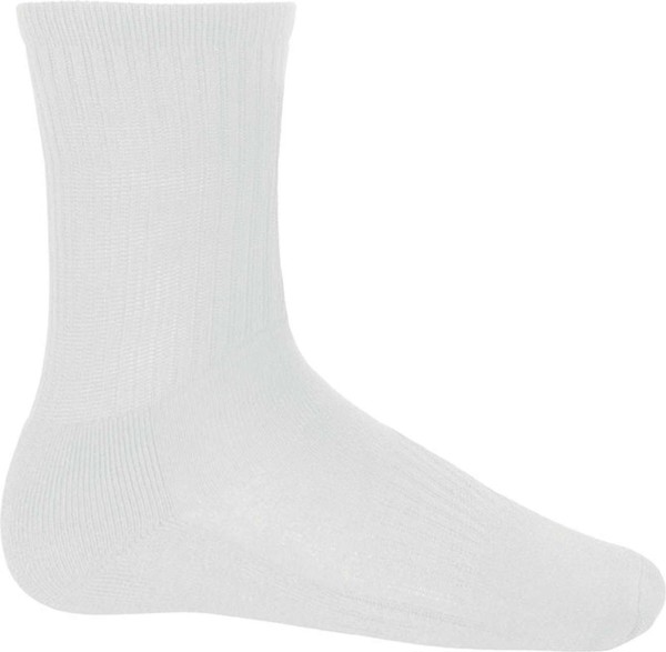 Sports Socks - White / 35/38