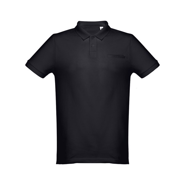 THC DHAKA. Polo para homem - Preto / S