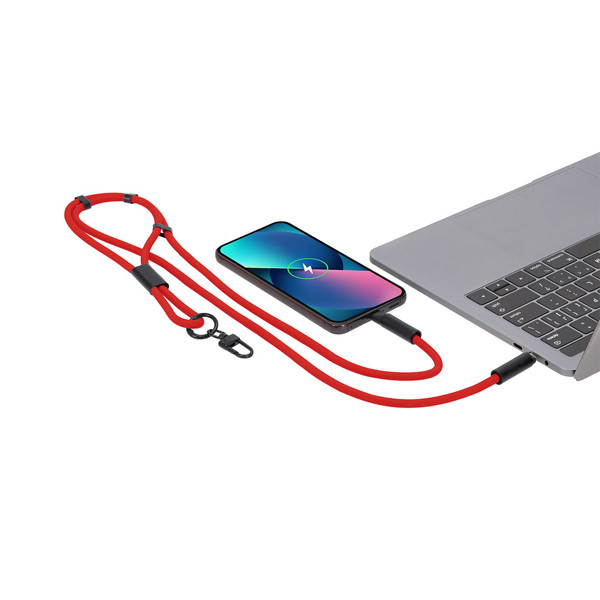 Cable Cargador Soporte Elnora - Blanco