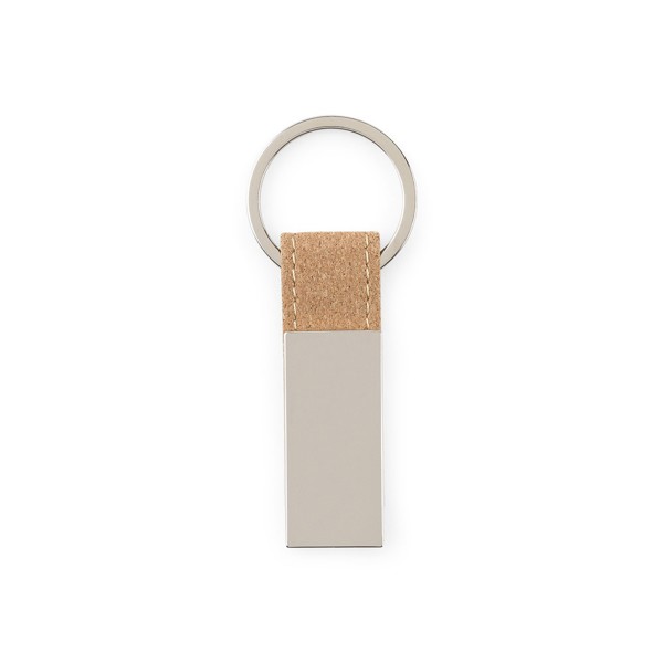 GOSLING. Sada sestávající z pouzdra na karty a klíčenky, obojí z kovu a korku