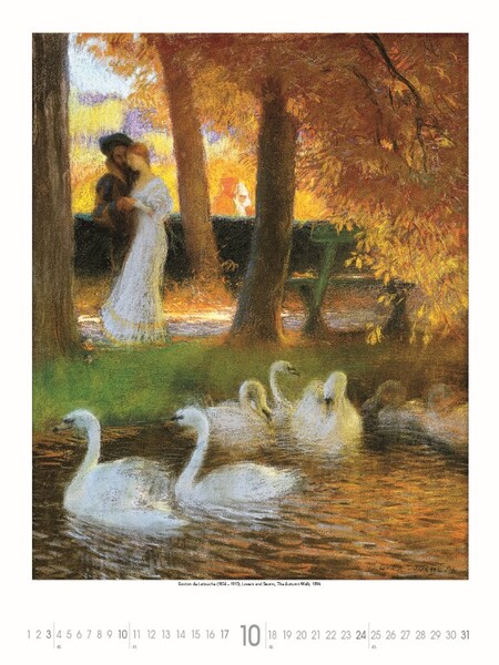 Nástenný Kalendár Gardens Impressionism 2027