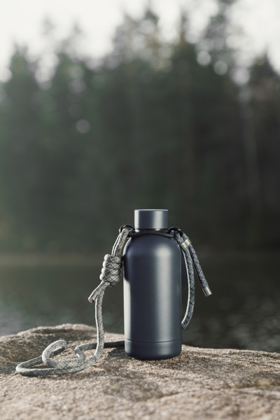 VINGA Bouteille 400ml en acier inoxydable RCS Parks - Bleu Marine