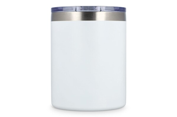 Danube thermo mug,ceramic interior,350ml - White