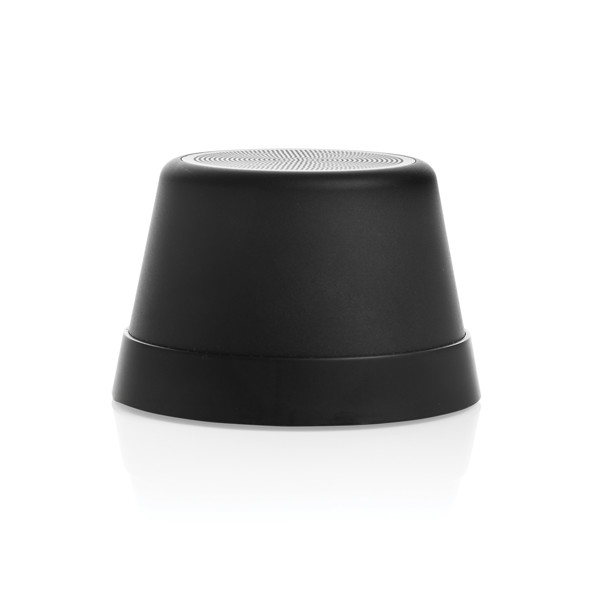 Reproduktor Nivio RCS z recyklovaného hliníku magnetický 5W - Černá
