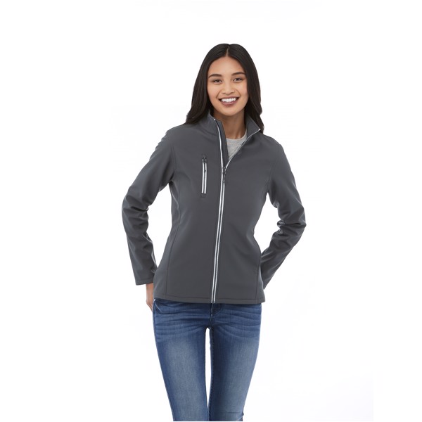 Orion women's softshell jacket - Solid Black / M