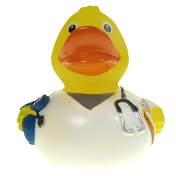 Pato de goma de doctor