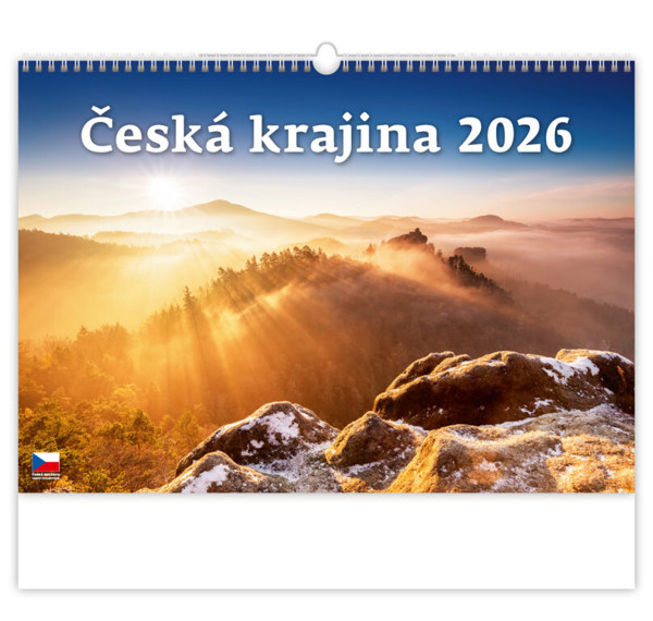 Nástěnný kalendář Česká krajina 2026