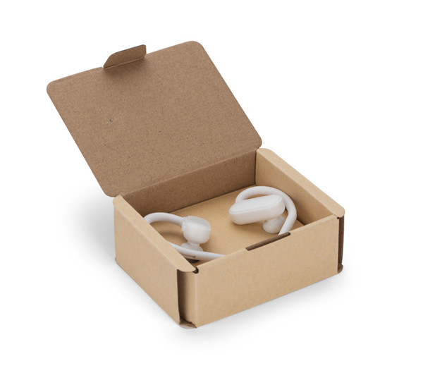 Wireless earbuds MOVE - white