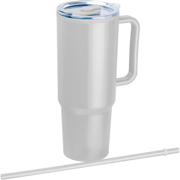 XXL drinking cup, 1200ml TEODORA - White