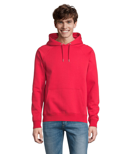 STELLAR Sweatshirt unissex - VermelhoL
