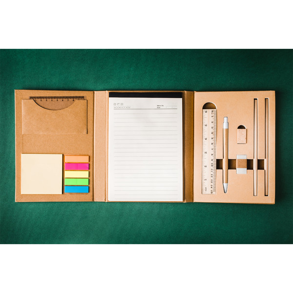 Sustain office set with notepad