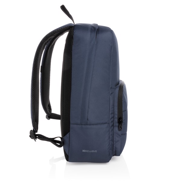 Sac à dos ordinateur 15,6" Impact en rPET AWARE™ - Bleu Marine