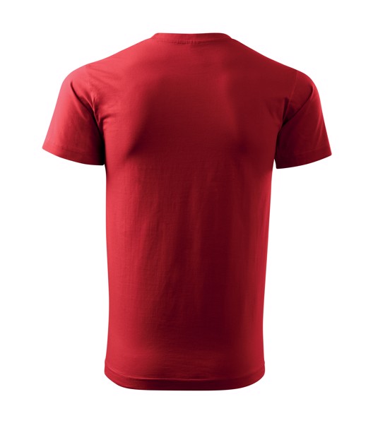 Tričko pánské Malfini Basic - Červená / 4XL
