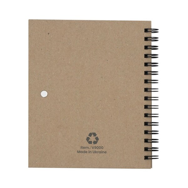 Notebook A6 with ball pen | Sidney - red