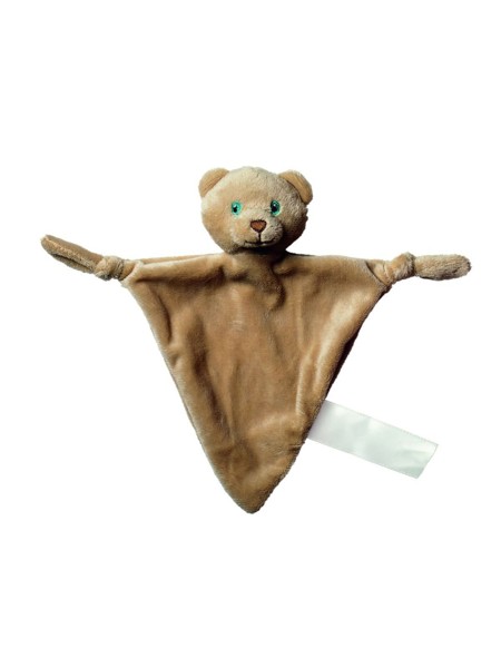 Cuddle blanket bear, triangular