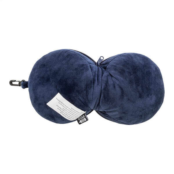 Oreiller De Voyage En Rpet Dreamfly - Bleu Foncé